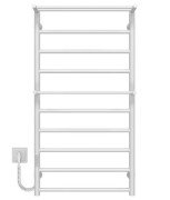 Электрический полотенцесушитель Deffi Терма Плюс П10 500х1000 левое подключение WD03 белый C.TA.100.50.10.E.W. L.3