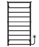 Електрична сушарка для рушників Deffi Терма Плюс П10 500х1000 праве підключення JD03 чорний C.TA.100.50.10.E.B. R.1