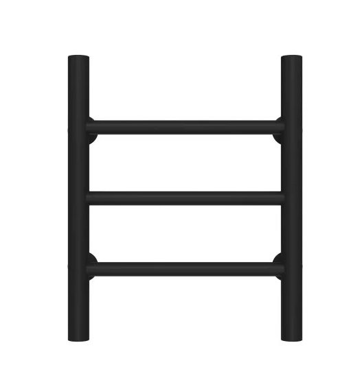 Сушка для рушників водяна Deffi Оріон П3 200х400 бічне ліве підключення чорний C.OR.40.20.3.B.B