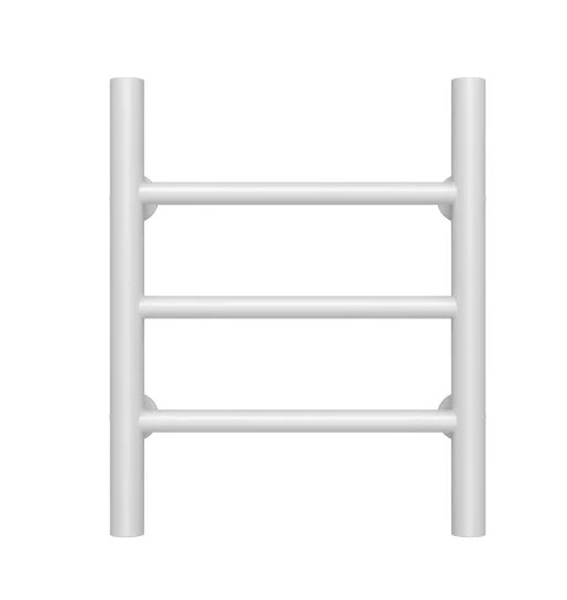 Полотенцесушитель водяной Deffi Орион П3 200х400 боковое правое подключение белый C.OR.40.20.3.W.C