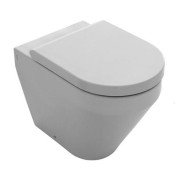 Унітаз підлоговий Hatria Daytime Evo 56х36,5 см кераміка білий глянцевий 00YXV701