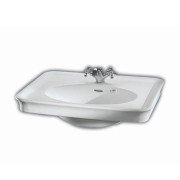 Раковина для ванної Hatria Dolcevita 75х57,5 см санітарний фарфор білий 00Y0EJ01