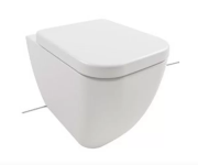 Унитаз напольный Hatria Bianca 52х36 см санитарная керамика белый глянцевый 00Y1VA01