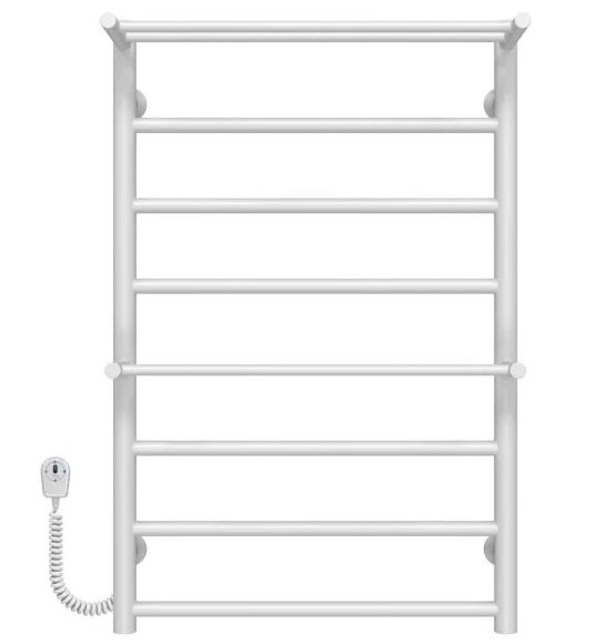 Електричний сушарка для рушників Deffi Терма Плюс П8 500х800 ліве підключення білий C.TA.80.50.8.E.W.L.5