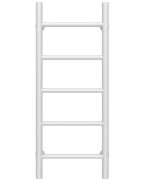 Сушка для рушників водяна Deffi Оріон П5 200х800 бічне праве підключення білий C.OR.80.20.5.W.C