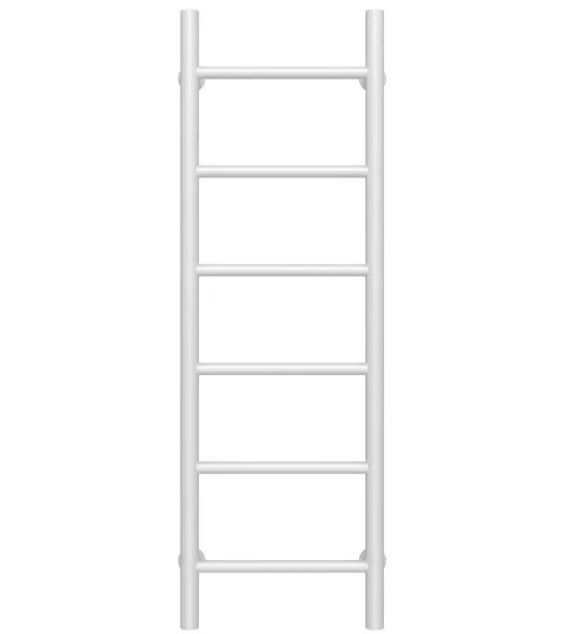 Полотенцесушитель водяной Deffi Орион П6 200х1000 боковое левое подключение белый C.OR.100.20.6.W.B