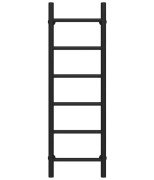 Сушка для рушників водяна Deffi Оріон П6 200х1000 бічне праве підключення чорний C.OR.100.20.6.B.C