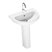 Раковина для ванной Hatria Erika pro 62x46 см керамика белый 00YXJE01