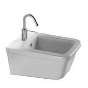 Біде для підлоги Hatria Erika Pro Q 53х35 см санітарний фарфор білий 00YXHU01