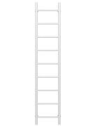 Полотенцесушитель водяной Deffi Орион П9 200х1600 боковое правое подключение белый C.OR.160.20.9.W.C