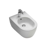 Биде подвесное Hatria Fusion 48,5х35,5 см керамика белый A0Y0U602