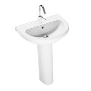 Раковина для ванної Hatria Erika pro 62x46 см кераміка білий 00YXJE01