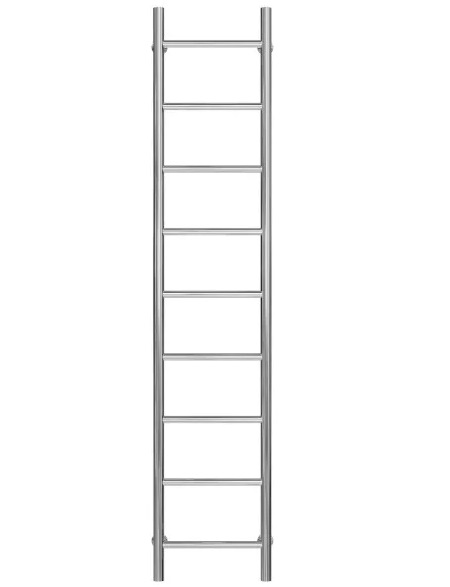 Полотенцесушитель водяной Deffi Орион П9 200х1600 боковое левое подключение хром C.OR.160.20.9.C.B