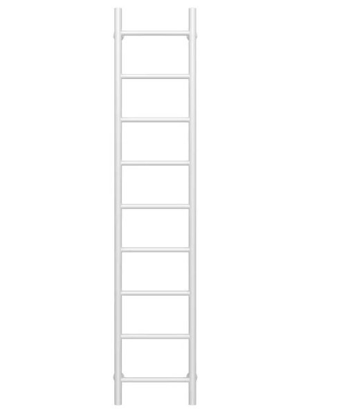 Полотенцесушитель водяной Deffi Орион П9 200х1600 боковое левое подключение белый C.OR.160.20.9.W.B