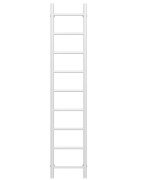 Сушка для рушників водяна Deffi Оріон П9 200х1600 бічне праве підключення білий C.OR.160.20.9.W.C