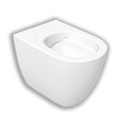 Унітаз підлоговий Hatria Fusion 54,5х35,5 см безободковий кераміка білий матовий A0Y1ZA25