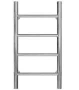 Полотенцесушитель водяной Deffi Орион П4 300х600 боковое правое подключение хром C.OR.60.30.4.C.C