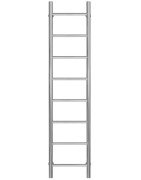 Полотенцесушитель водяной Deffi Орион П8 200х1400 боковое правое подключение хром C.OR.140.20.8.C.C