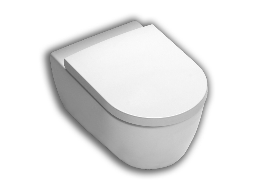 Унітаз підвісний Hatria Fusion 54х35,5 см кераміка білий 01Y1CC01