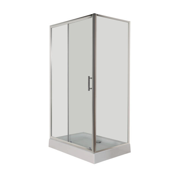 Душова кабіна Insana Fiona 80 110x80 профіль алюміній/прозоре скло А0056097