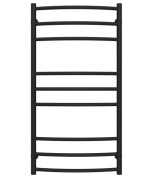 Полотенцесушитель водяной Deffi Классик Элит П9 500х1000 боковое правое подключение черный C.KE.100.50.9.B.C