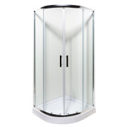 Душевая кабина Insana Mira NEW 90x90 см профиль хром/прозрачное стекло А0046235