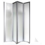 Душевая шторка Insana Tiffani 1213 S New 110х140 профиль сатин/стекло матовое А0052824