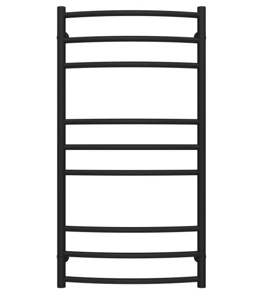 Полотенцесушитель водяной Deffi Классик Элит П9 600х1000 нижнее подключение черный C.KE.100.60.9.B.A
