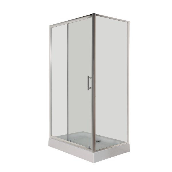 Душевая кабина Insana Fiona 89 110x89 профиль алюминий/прозрачное стекло А0056098