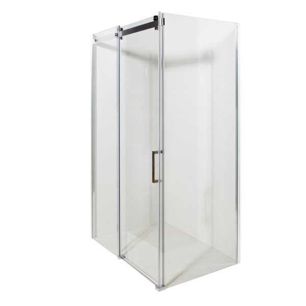 Душевая кабина Insana RIMMA L 120x80 см без поддона профиль алюминий/прозрачное стекло А0049252