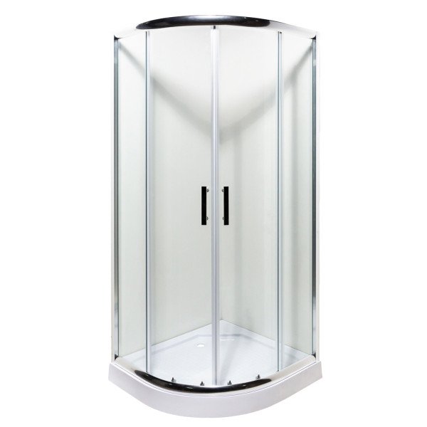Душова кабіна Insana Mira NEW 90x90 см профіль хром/прозоре скло А0046235