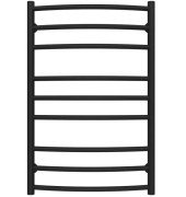 Полотенцесушитель водяной Deffi Классик Элит П9 600х800 нижнее подключение черный C.KE.80.60.9.B.A