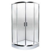 Душевая кабина Insana Geja Point 90x90 см профиль браш/стекло с рисунком А0048485