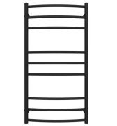 Полотенцесушитель водяной Deffi Классик Элит П9 600х1000 боковое правое подключение черный C.KE.100.60.9.B.C