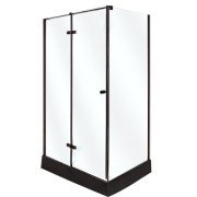 Душевая кабина Insana Adriana Black M 100x80 см профиль черный/стекло прозрачное А0051343