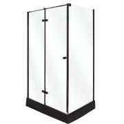 Душова кабіна Insana Adriana Black M 100x80 см профіль чорний/скло прозоре А0051343