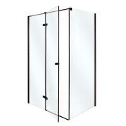 Душевая кабина Insana Adriana Black M 120x80 см без поддона профиль черный/стекло прозрачное А0051344