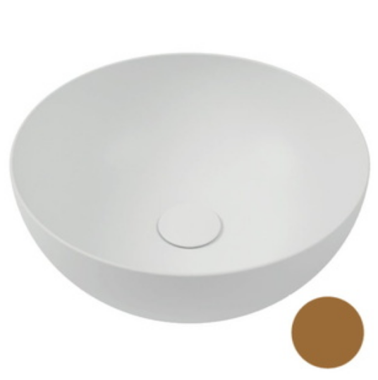 Раковина для ванної Hatria Happy Hour Alchemy 05:00 S 25х25 см фаянс табак  A0Y5A529