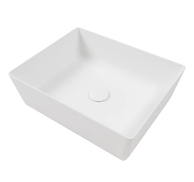 Раковина для ванной Hatria Happy Hour Alchemy 11:00 S 50х38 см фаянс белый матовый A0Y1VH25
