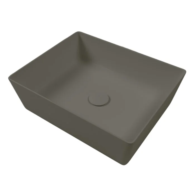 Раковина для ванної Hatria Happy Hour Alchemy 11:00 S 50х38 см фаянс попіл A0Y1VH45