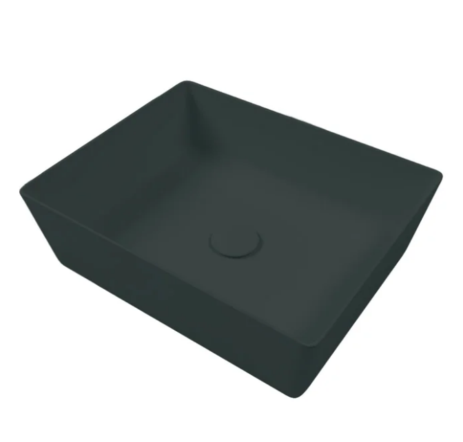 Раковина для ванной Hatria Happy Hour Alchemy 11:00 S 50х38 см фаянс черное дерево A0Y1VH06