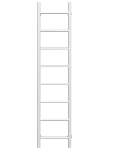 Полотенцесушитель водяной Deffi Орион П8 300х1400 боковое правое подключение белый C.OR.140.30.8.W.C