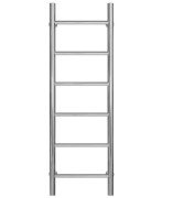 Сушка для рушників водяна Deffi Оріон П6 300х1000 бічне ліве підключення хром C.OR.100.30.6.C.B