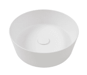 Раковина для ванної Hatria Happy Hour Alchemy 07:00 S 40х40 см фаянс білий матовий A0Y1VG25