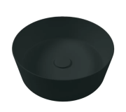 Раковина для ванної Hatria Happy Hour Alchemy 07:00 S 40х40 см фаянс чорне дерево A0Y1VG06