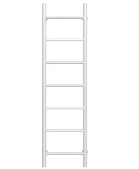 Сушка для рушників водяна Deffi Оріон П7 300х1200 бічне ліве підключення білий C.OR.120.30.7.W.B