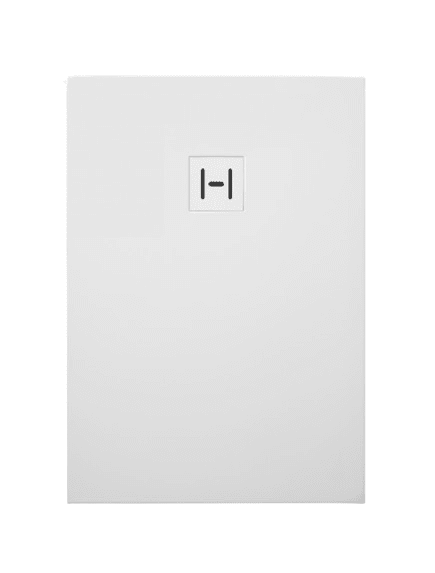 Душовий піддон Hatria Lif H3 Evo 100x80 см з сифоном фаянс/пластик білий глянцевий P0Y9BE01