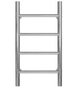 Сушка для рушників водяна Deffi Оріон П4 400х600 бічне праве підключення хром C.OR.60.40.4.C.C