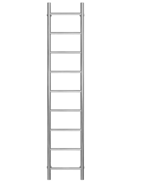 Полотенцесушитель водяной Deffi Орион П9 300х1600 боковое левое подключение хром C.OR.160.30.9.C.B
