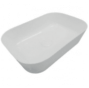 Раковина для ванної Hatria Happy Hour Slim Alchemy 18:00 S 55х38 см фаянс білий матовий A0Y2A025